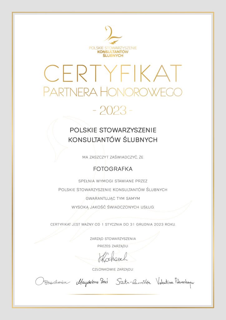 certyfikat